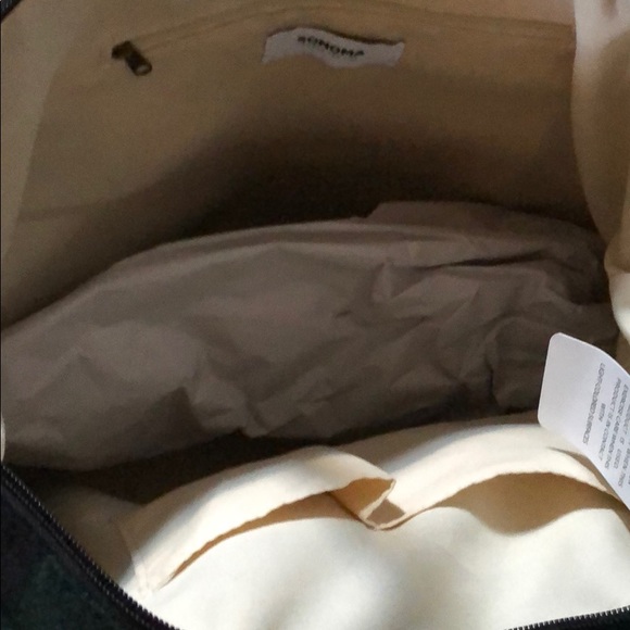 Flannel tote NWT - Picture 3 of 4